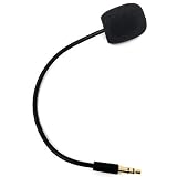 Replacement Rig 400 Game Mic TNE 3.5mm Microphone Boom for Plantronics Rig 400HX 400HS 400LX 500HX 500 Pro Xbox One PS4 Nintendo Computer Gaming Headsets