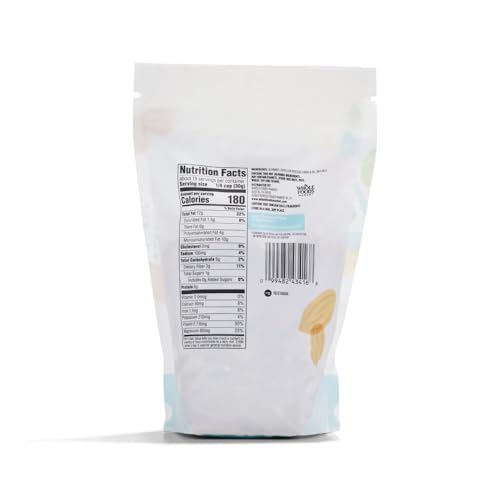 365 BY WHOLE FOODS MARKET, ROASTED AND SALTED ALMONDS, 16 OUNCE