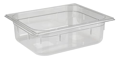 GN container polycarbonate GN 1/2, 100 mm deep, 5,9 ltr. transparent polycarbonate
