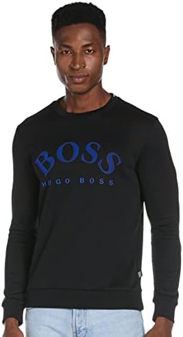 BOSS Mens Salbo Crew-Neck Sweatshirt 