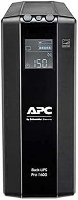 APC Back-UPS Pro BR1600MI UPS 1600VA 8 IEC Outlets LCD AVR view 2