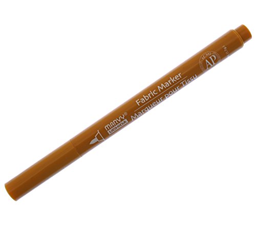 UCHIDA Marvy Fine Point Fabric Marker Art Supplies, Golden Rod