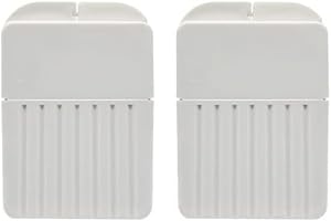 THE NEKID COW Nanocare Hearing Aid Wax Guards – Replacement Wax Traps & Filters, Compatible with Phonak, Unitron, Widex, Signia, and Oticon Hearing Aids (2 Pack (16 Pieces))