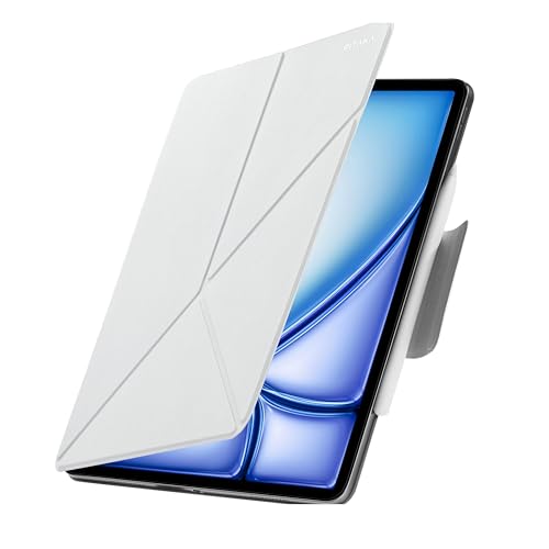 pitaka Hülle für iPad Air 11 M4/M3/M2 mit Stifthalter Folio 2 Weiß