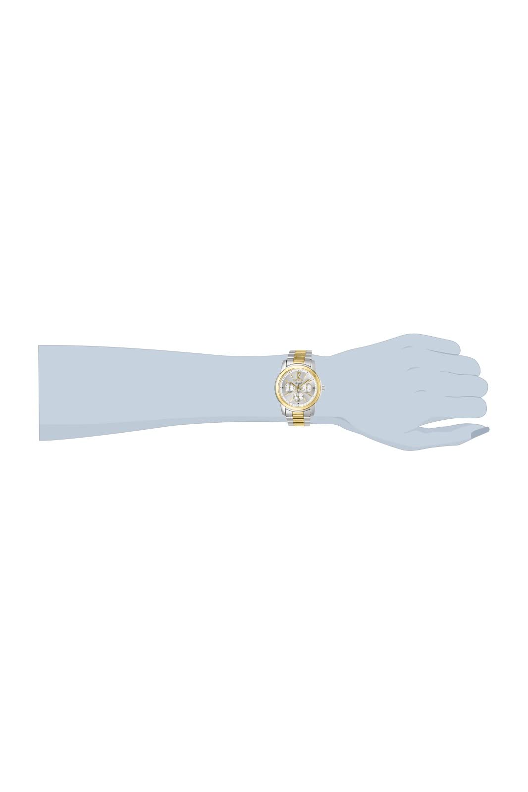 Invicta Women's 11735 Angel Silver Dial Two Tone Stainless Steel Watch
