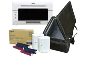 DNP ds620A dye sub Printer, with 1 case of ds620 4x6 800 Print kit, and Printer Carry case-Nylon Bag