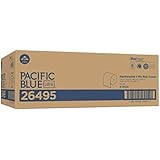 Pacific Blue Ultra 8” High-Capacity Recycled Paper Towel Rolls by GP PRO (Georgia-Pacific), Brown, 26495, 1,150 Linear Feet P