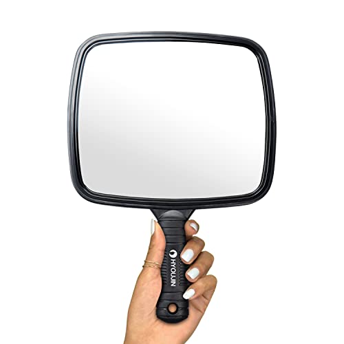 HYOUJIN Hand Mirror Handheld Mirror Hand Held Mirror Big Mirrors(7.9" x
