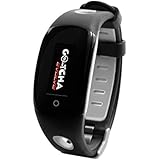 Go-tcha Evolve LED-Touch Wristband Watch for Pokemon Go with Auto Catch and Auto Spin - Black/Grey