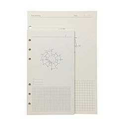 A6 Time Planning Refill Paper for 6 inch A6 6-Holes