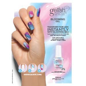 Gelish Blooming Gel - Nail Design Coat, Nail Art Accessories, Create Marble & Watercolor Nail Art, Easy Application, No Mess, LED Cured, Professional Finish, Quick Curing, Cruelty-Free, 0.5oz - Image 3