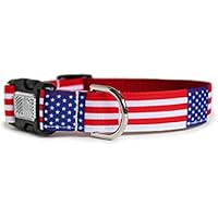 American Flag Dog Collar