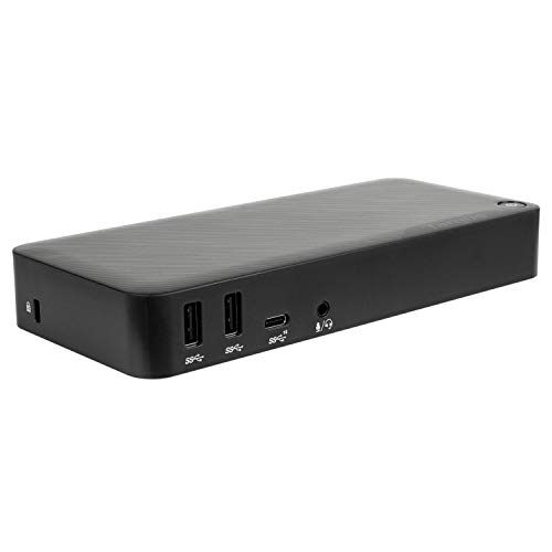 Targus USB-C Multi-Function DisplayPort Alt. Mode Triple Video Docking Station with 85W Power (DOCK430EUZ) Gray