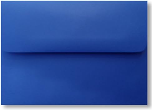 Deep Royal Blue 100 Boxed A1 (3-5/8 x 5-1/8) Envelopes for up to 3-3/8 x 4-7/8 Minis Response Enclosures Invitations Announcement Wedding Shower By The Envelope Gallery