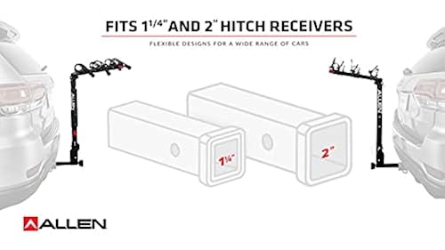 Allen Sports Easy Load Deluxe 2-Bike Hitch Rack, Model XR200