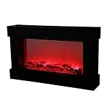 38" Electrical Fireplace Stove with Heater,Wall