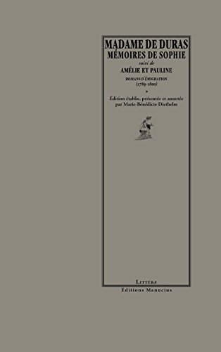 Mémoires de Sophie