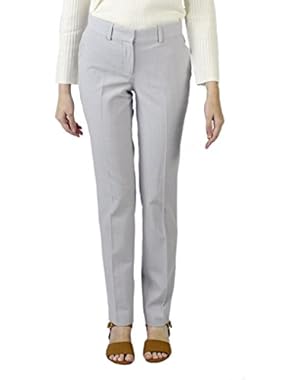 Theory Super Slim Pants, Light Heather, 0