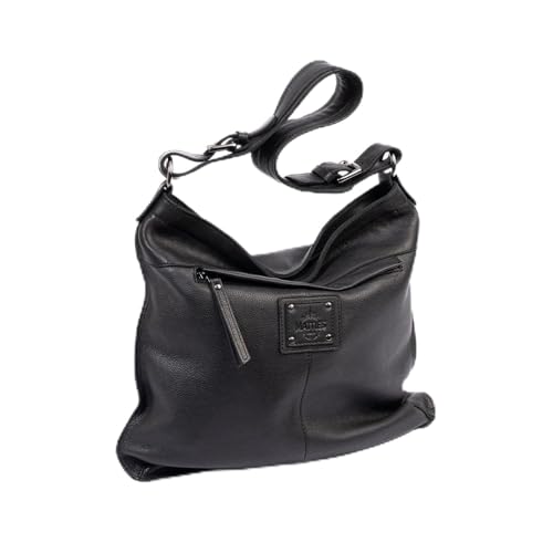 MATTIES Eva/Leather, Borse Donna, Nero
