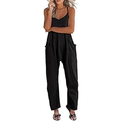 UNIANKIYA One Piece Jumpsuits for women V Neck