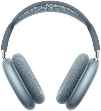 AirPods Max 2, Casque Circum-auriculaire sans Fil, Réduction Active du Bruit, Audio adaptatif, Audio Spatial personnalisé, Traduction en Direct, Casque Bluetooth pour iPhone - Bleu ​​​​​​​