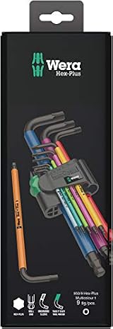 Wera 950 SPKL/9 SM N SB Multicolour L-Key Set 9pc 1.5-10mm Silver view 15