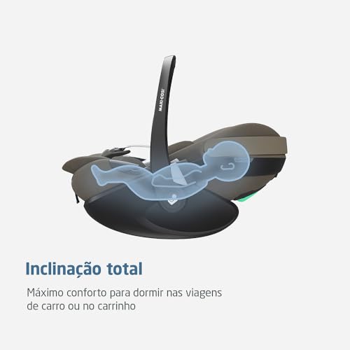 Bebê Conforto Maxi-Cosi, Pebble Pro², com Base Familyfix, Giro 360° Isofix, Twillic Truffle