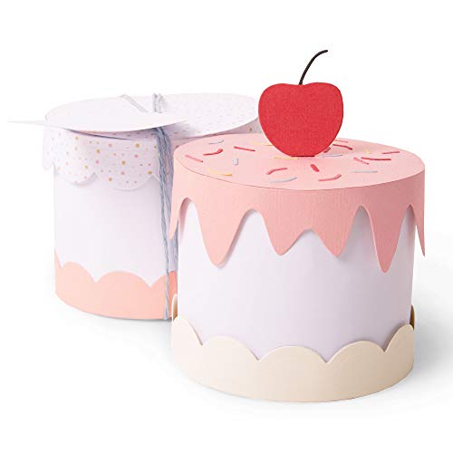 Sizzix Thinlits Plus Die Set 11 cajas para tartas de Georgie Evans, multicolor