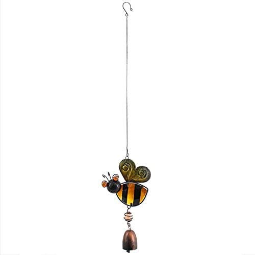 Large Dangle Bee Suncatcher with Bell Chime / Windchime / Sun Mobile