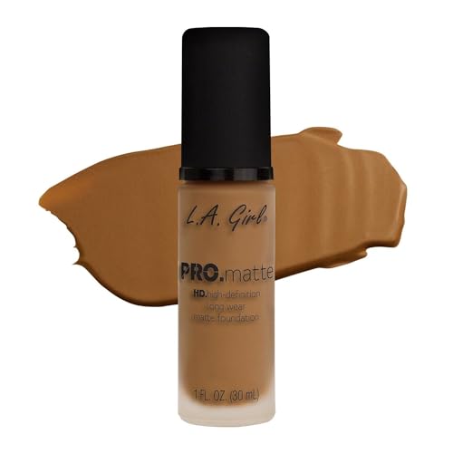 L.A. Girl PRO.Matte Foundation, Caramel 31+s+MplkqL