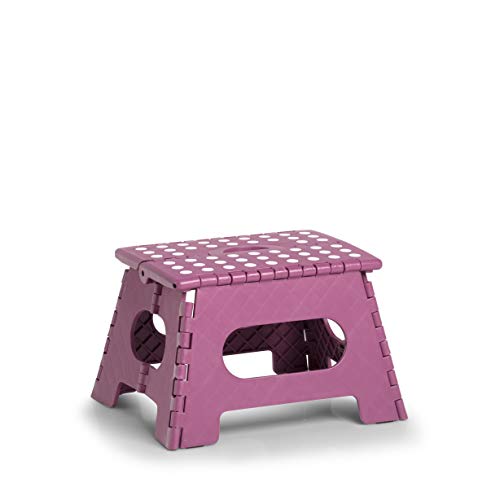 Zeller 13033 Bathroom Stool Small Berry