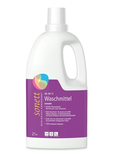 Sonett Wasmiddel Lavendel, 2 liter