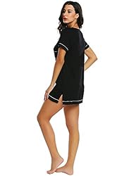 Cherrydew Ladies Short Nightshirts Sleepshirts