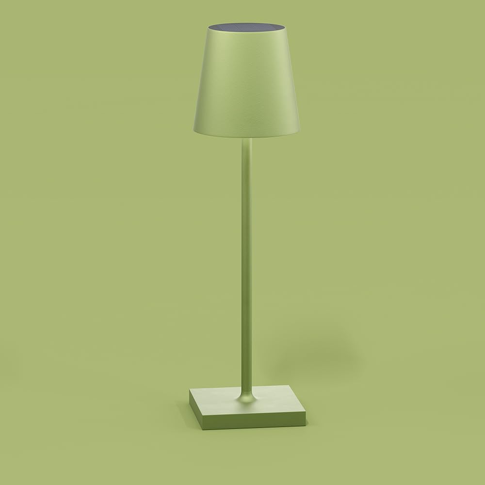 SolarCentre® Jour Indoor and Outdoor USB Chargeable Solar Powered Table Lamp (Pale Green) — image 1