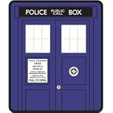Doctor Who Classic Tardis Super Plush Silk Touch Blanket Throw