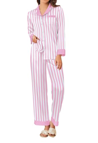 Ekouaer Silk Pajamas