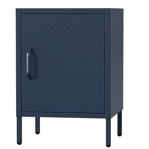 Jan Nowak Bedside Table, Alloy Steel, darkblue, 42,4 x 59,5 x 40 cm