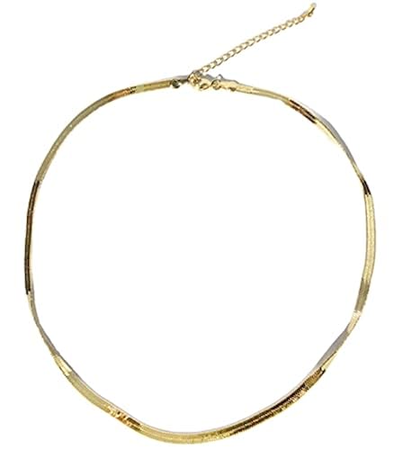 24K Real Gold Filled Jewelry for Women 24k Gold Herringbone