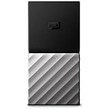 Western Digital 256GB My Passport SSD Portable Storage - USB 3.1 - Black-Gray - WDBK3E2560PSL-WESN