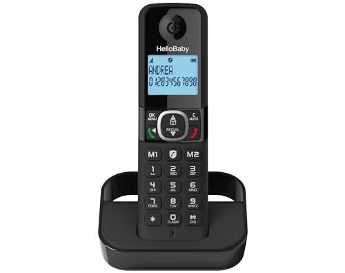 Hellobaby HB2688-1 DECT 6.0 Cordless Phone with