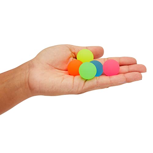 Juvale Bulk Bouncy Ball Party Favors for Kids Goodie Bags (Neon Colors