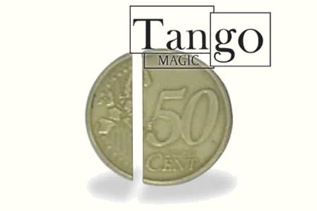 Folding 50 Cent Euro (w/DVD) (E0037) by Tango - Trick