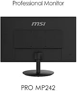 MSI PRO MP242 Monitor 24 Inch FHD IPS 75Hz HDMI VGA Eye Care Business Display view 15