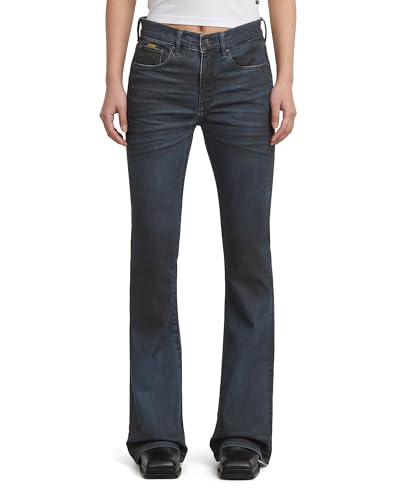 G-STAR Womens 3301 Flare Jeans, Multicolor (antique faded atlas D21290-D441-H426), 23W / 28L