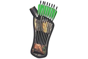 ZSHJGJR Archery Arrow Quiver Crossbow Arrow Quiver Hip Arrow Pocket Holder Waist