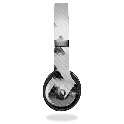 Carbon Fiber Skin Compatible with Beats Solo 4 - Black Hills - Premium 3M Vinyl…
