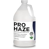 Froggy's Fog Pro Haze High-Performance Haze Fluid for Hurricane Haze 2 and Other Haze Machines, Water-Based Hazer Fluid, 1 Gallon