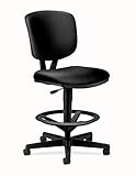 HON, Black Volt Leather Office Chair Sit-To-Stand