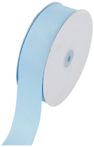 Creative Ideas Grosgrain Ribbon - 3/8 Inch Wide Ivory Polyester Ribbon 50 Yard Roll