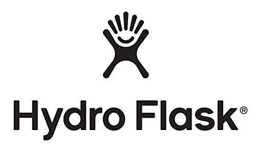 Hydro Flask Wide Mouth BPA Free Insulated Sports Water Bottle Straw Lid, Black